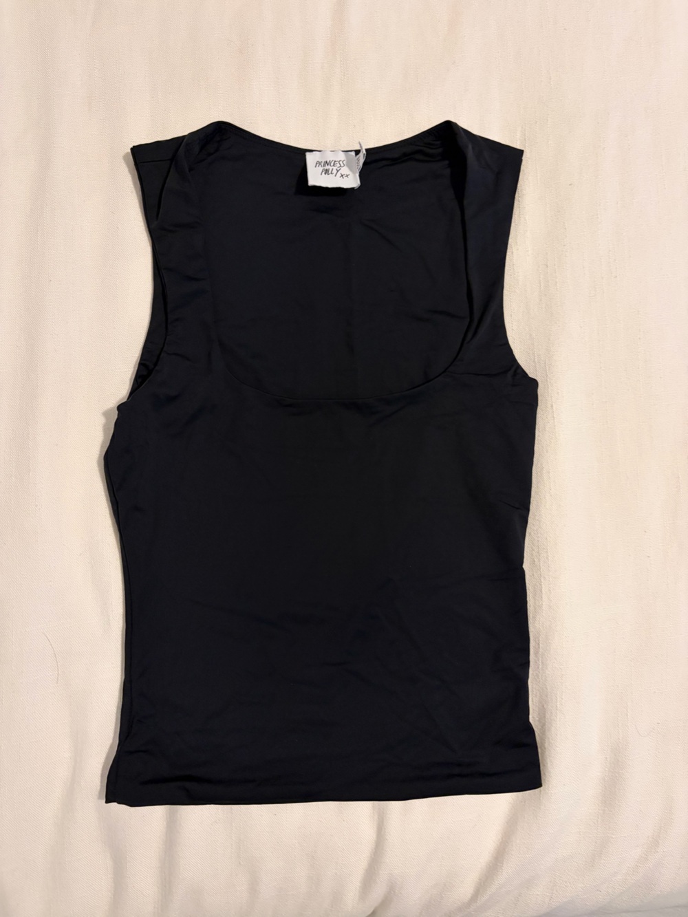 Prince Black Seamless Tank Bodysuit